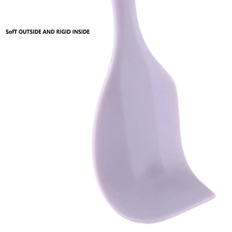 Silikon krem spatula Yapışmaz tereyağı spatula Isıya dayanıklı mutfak pişirme aletleri DIY kek pişirme aletleri