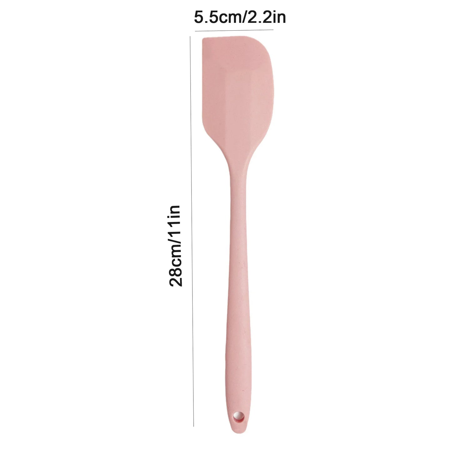 Silikon krem spatula Yapışmaz tereyağı spatula Isıya dayanıklı mutfak pişirme aletleri DIY kek pişirme aletleri