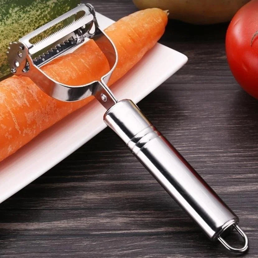 Yüksek Kaliteli Paslanmaz Çelik Patates Salatalık Havuç Rende Julienne Soyucu Sebze Meyve Soyucu Sebze Dilimleyici