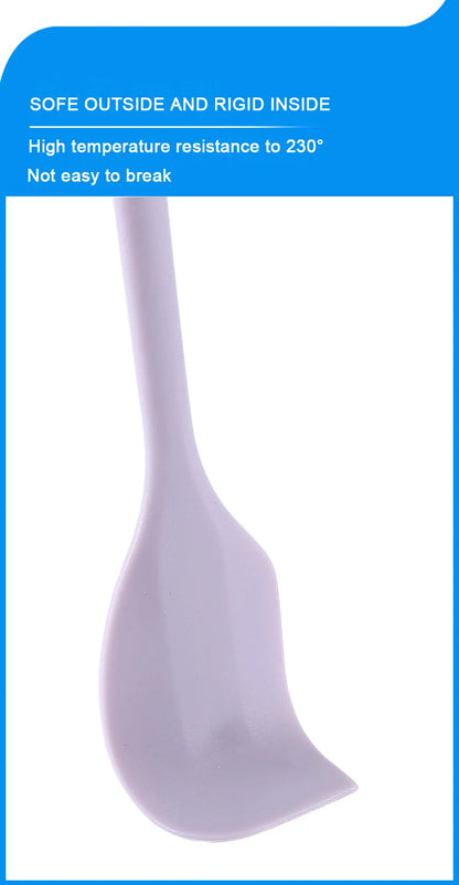 Silikon krem spatula Yapışmaz tereyağı spatula Isıya dayanıklı mutfak pişirme aletleri DIY kek pişirme aletleri