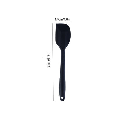 Silikon krem spatula Yapışmaz tereyağı spatula Isıya dayanıklı mutfak pişirme aletleri DIY kek pişirme aletleri